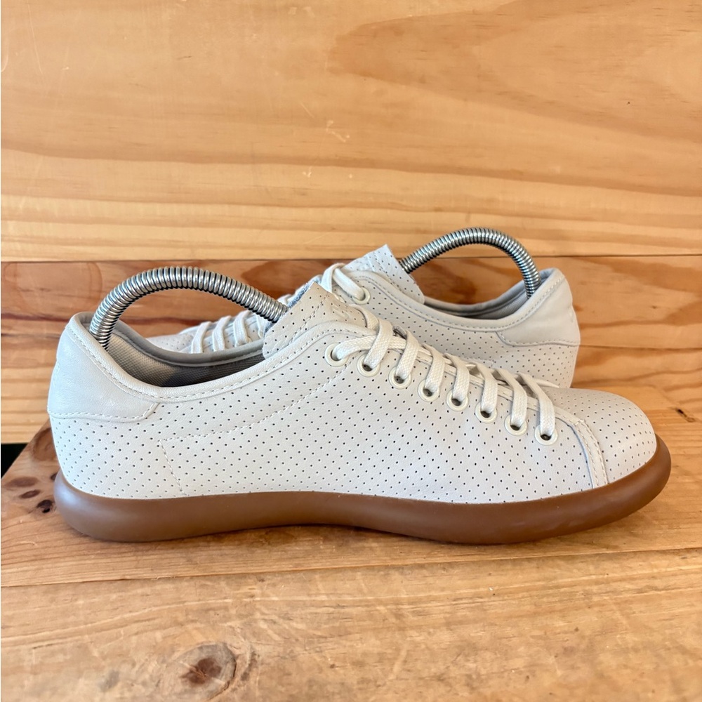 Camper Pelotas Soller Perforated Suede Leather Sneakers size 40 NWOB - Picture 7 of 17